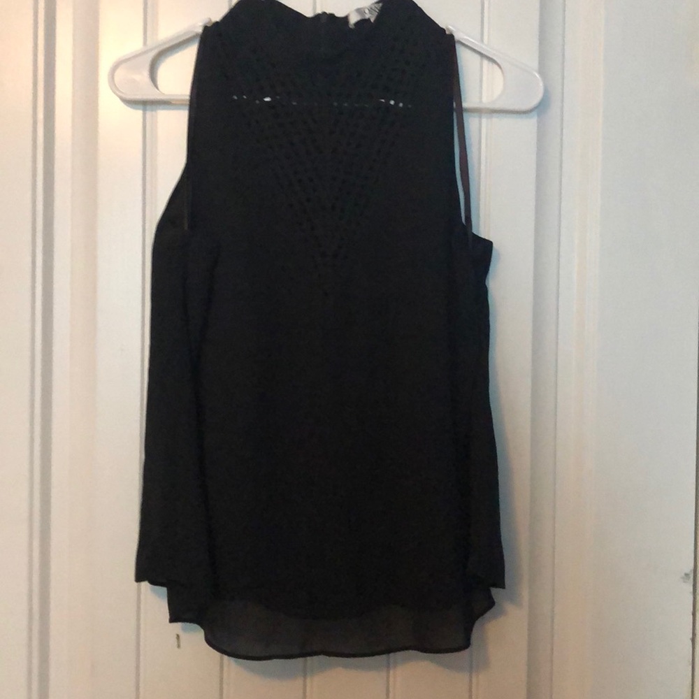 Women’s black dress top